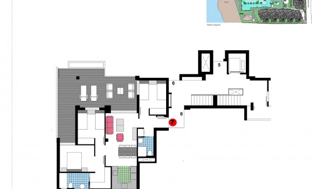 Nybyggnation - Apartment -
Denia - L´Estanyó (Marinas)