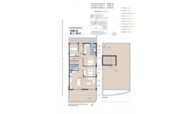 Nybygg - Toppleilighet -
Los Alcazares - La Serena Golf