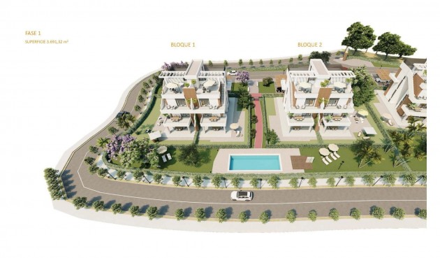 Obra nueva - Apartment -
Fuente Álamo - Hacienda del Alamo