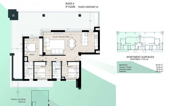 Nybygg - Toppleilighet -
Los Alcazares - Los Narejos