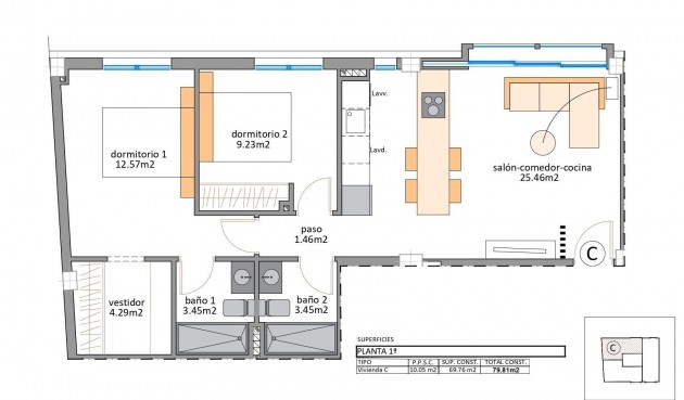 Nybygg - Apartment -
San Pedro del Pinatar - Lo Pagan