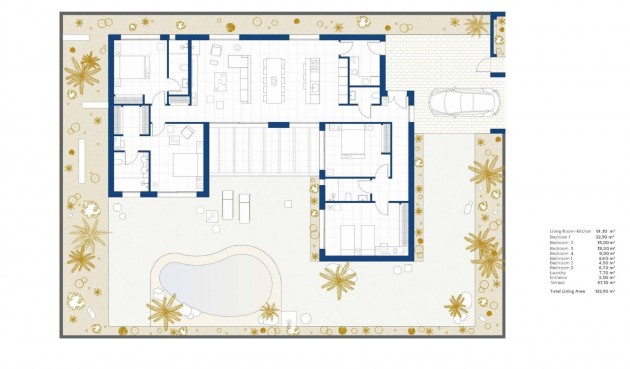 Obra nueva - Villa -
Banos y Mendigo - Altaona Golf