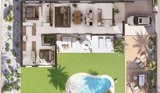 Nybygg - Villa -
Banos y Mendigo - Altaona Golf