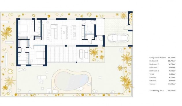 Nybygg - Villa -
Banos y Mendigo - Altaona Golf