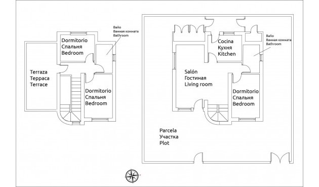 Brukt - Town House -
Torrevieja - Los Balcones - Los Altos del Edén