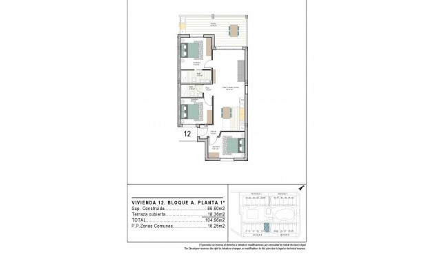 Nybyggnation - Apartment -
Torre Pacheco - San Cayetano