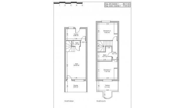 Återförsäljning - Town House -
Rojales - Inland
