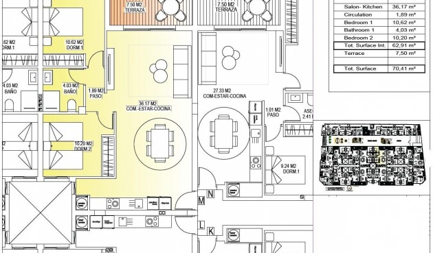 Nybyggnation - Apartment -
San Miguel de Salinas - Pueblo