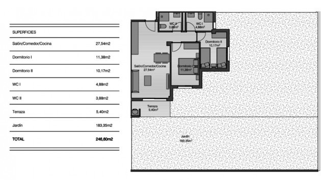 Brukt - Apartment -
San Miguel de Salinas - Inland