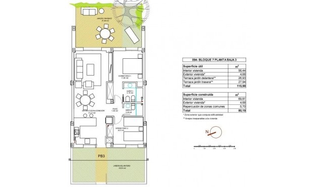 Nybygg - Apartment -
Vera - El Playazo