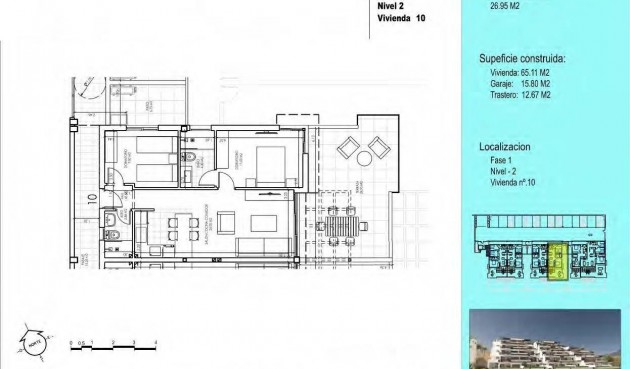 Nybygg - Apartment -
Vera - Vera Playa