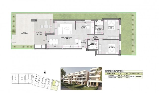 Nybygg - Apartment -
Alhama De Murcia - Condado De Alhama