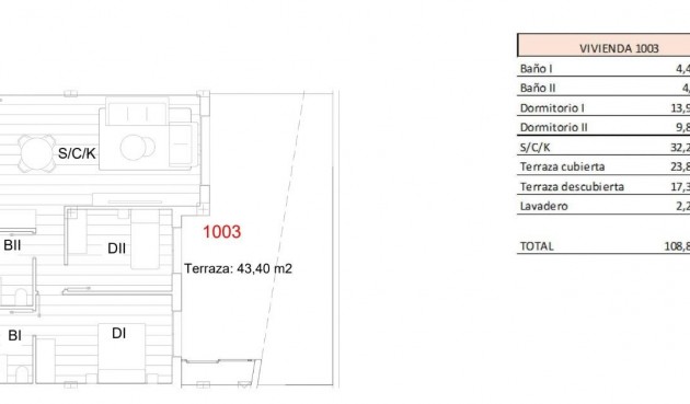 Nybygg - Apartment -
San Miguel de Salinas - Pueblo