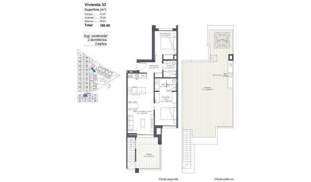 Nybygg - Toppleilighet -
Los Alcazares - Serena Golf