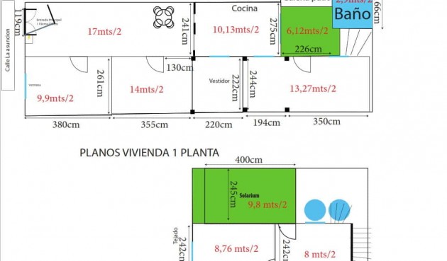 Brukt - Town House -
Los Alcazares - Los Narejos