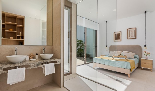 Obra nueva - Villa -
Los Alcazares - Serena Golf