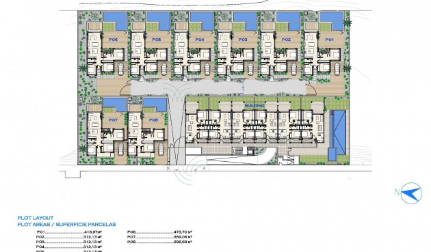 Obra nueva - Villa -
Los Alcazares - Serena Golf