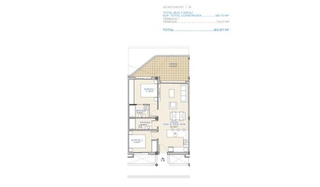 New Build - Apartment -
Los Alcazares - Serena Golf