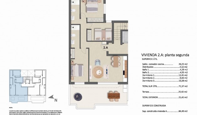 Nybyggnation - Takvåning -
Pilar de la Horadada - Torre De La Horadada