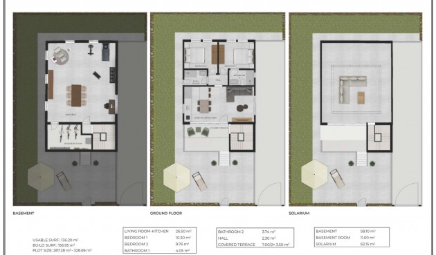 Nybyggnation - Villa -
Mazarron - Camposol Golf