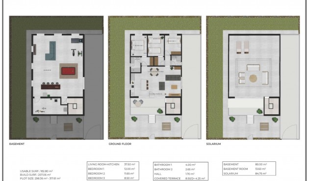 Nybyggnation - Villa -
Mazarron - Camposol Golf