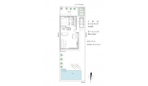 Nybyggnation - Villa -
Los Alcazares - Serena Golf