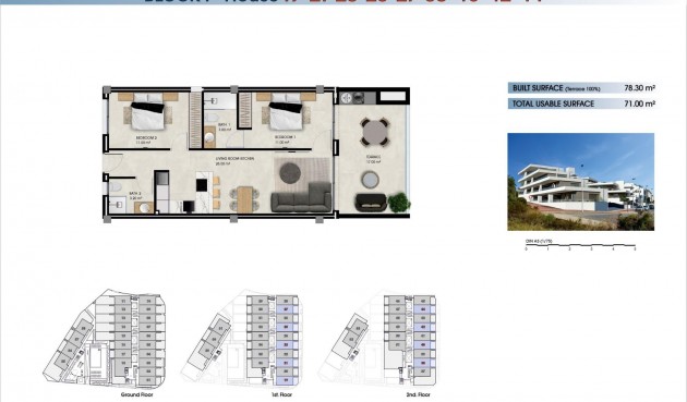 Nybygg - Toppleilighet -
La Marina - La Marina del Pinet