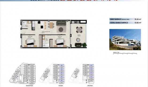 Nybygg - Apartment -
La Marina - La Marina del Pinet