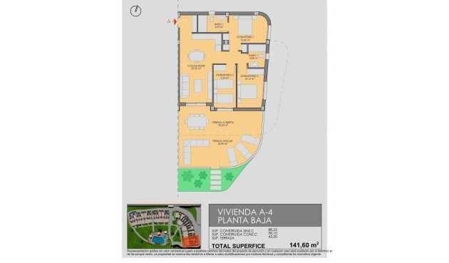 Nybyggnation - Apartment -
Los Alcazares - Serena Golf