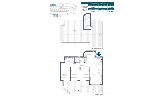 Nybyggnation - Takvåning -
Los Alcazares - Serena Golf