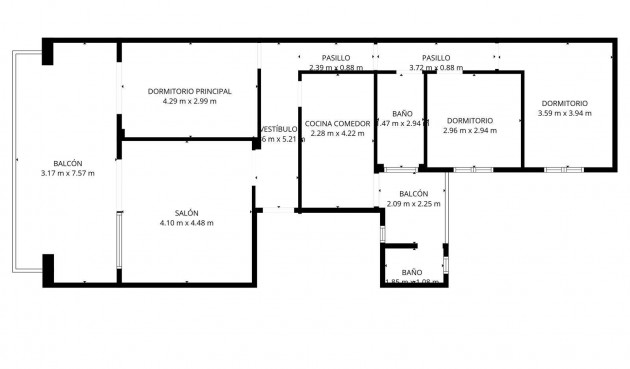 Återförsäljning - Takvåning -
Torrevieja - Playa De Los Naufragos
