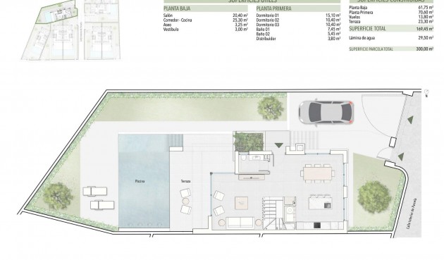 Nybygg - Villa -
Orihuela Costa - Las Filipinas