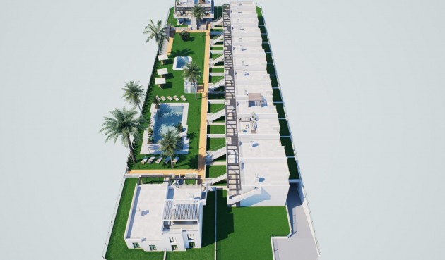 Nybygg - Bungalow -
Pilar de la Horadada - pueblo