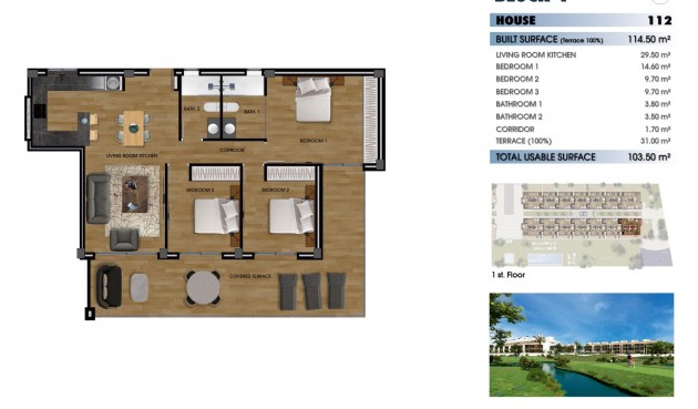New Build - Apartment -
Los Alcazares - La Serena Golf