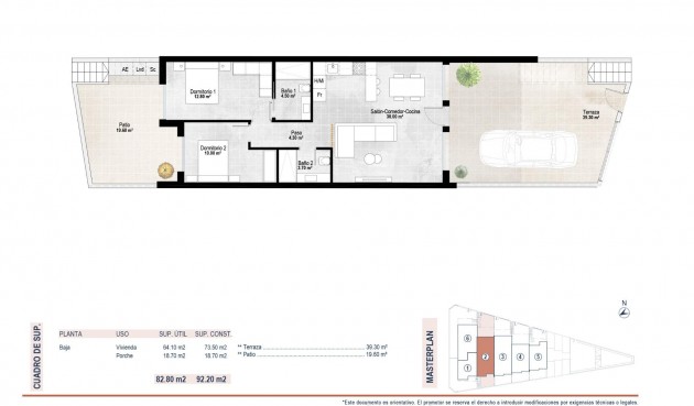 Nybygg - Bungalow -
San Pedro del Pinatar - Pueblo