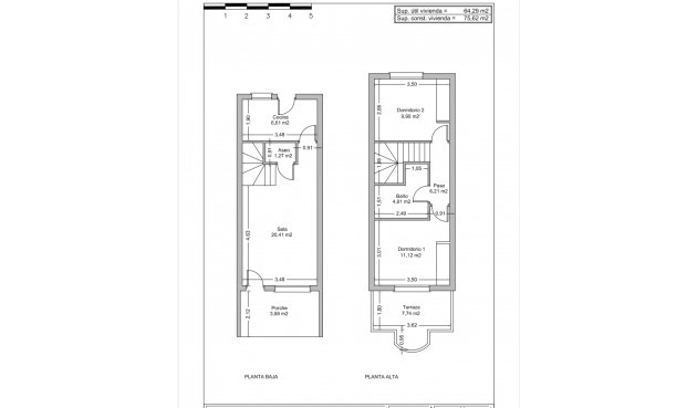 Brukt - Town House -
Rojales - Inland