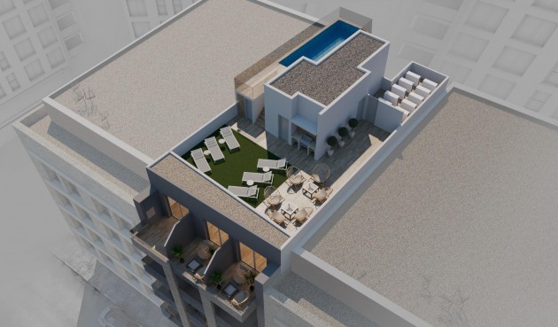 Nybygg - Apartment -
Torrevieja - Playa de los Locos