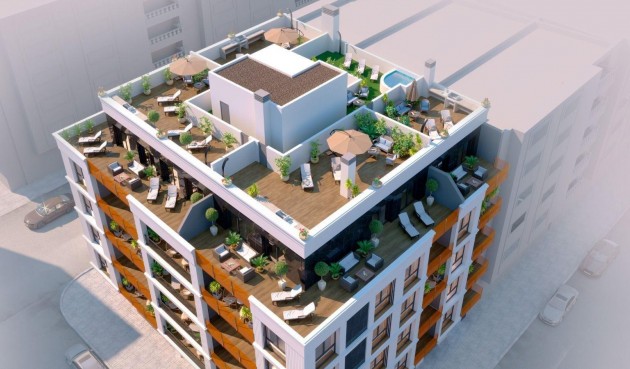 Nybygg - Toppleilighet -
Torrevieja - PARQUE DE LAS NACIONES