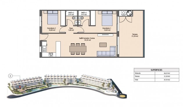 Nybygg - Apartment -
Finestrat - Balcón De Finestrat