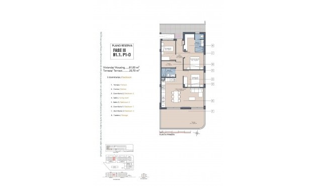 Nybygg - Apartment -
Los Alcazares - La Serena Golf