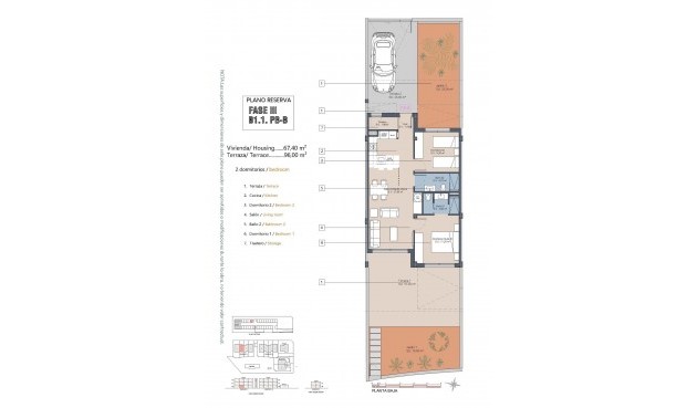 Nybygg - Apartment -
Los Alcazares - La Serena Golf