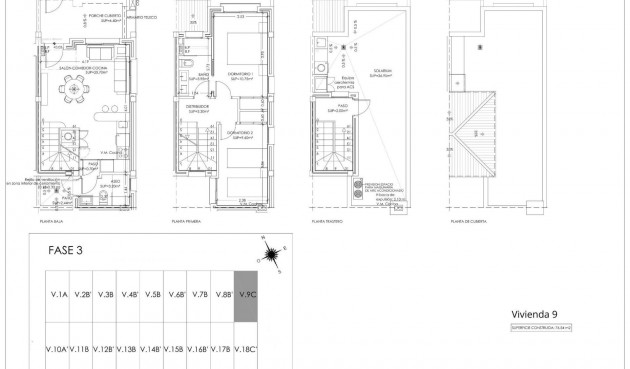 Nybygg - Town House -
Torre Pacheco - Santa Rosalia pueblo