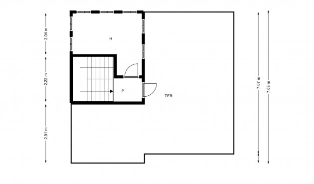 Brukt - Town House -
Orihuela Costa - Los Almendros-la Florida