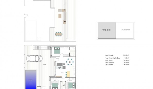 Nybygg - Quad House -
Torre Pacheco - pueblo
