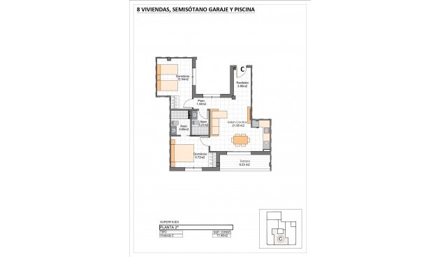 New Build - Penthouse -
San Pedro del Pinatar - Lo Pagan