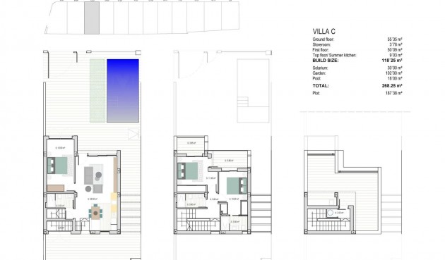 Nybygg - Villa -
Los Alcazares - Playa la Atascadera