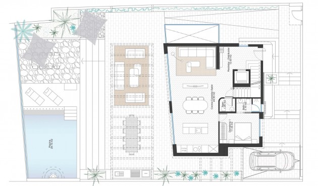 Nybygg - Villa -
Cabo de Palos - Cala Flores