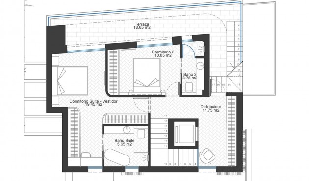 Nybygg - Villa -
Cabo de Palos - Cala Flores
