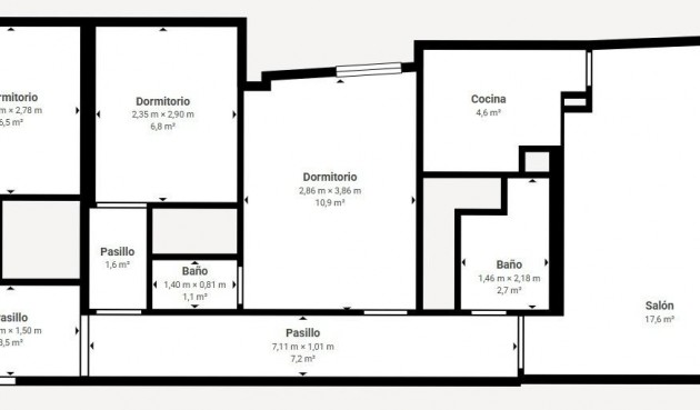 Brukt - Apartment -
Torrevieja - Playa de los Locos
