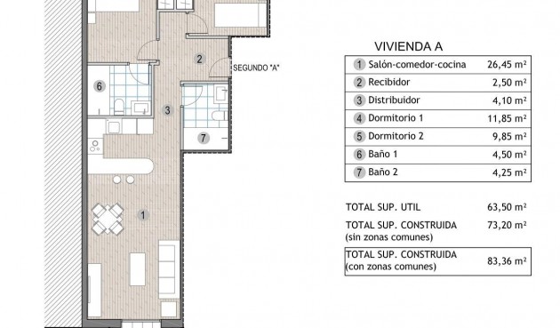 New Build - Penthouse -
Puerto de Mazarron - Playa del Puerto